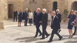 Italia-Germania, Mattarella accoglie Steinmeier a Siracusa