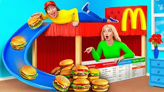 I Opened A McDonald’s In My House by Jelly DO Challenge