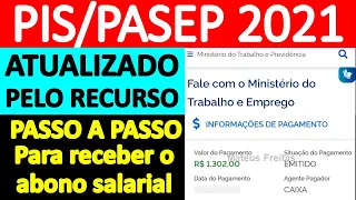 PIS/PASEP 2021 LIBERADO PELO RECURSO DO ABONO SALARIAL - PASSO A PASSO HABILITAR CALENDÁRIO 2023