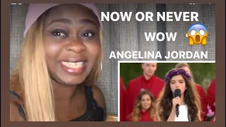 ANGELINA JORDAN:NOW OR NEVER / Allsang pä grensen 2017  (REACTION )