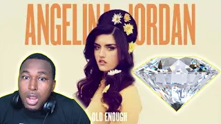 Angelina Jordan - Diamond (Visualizer) (First Time Reaction) GENIUS!!!