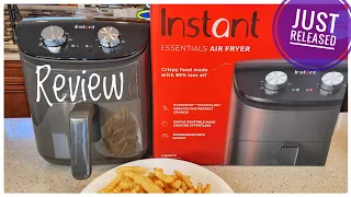 New Instant Pot Essentials 4 QT Air Fryer Oven Review   How To Cook French Fries