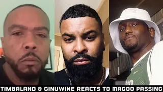 Timbaland & Ginuwine Emotional Reaction To Rapper Magoo Suddenly Passing Away At 50