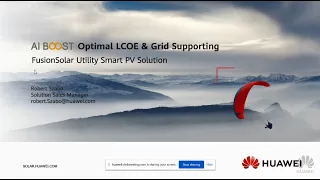 [Webinar] Specifications for 185KTL-H1 Inverter for Utility PV Plants