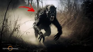 10 Terrifying Videos of Strange Creatures / SkinWalker, Wendingo, BIG Foot, etc / REAL TERROR 2024