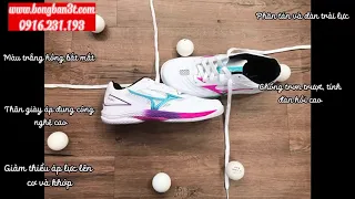 🏓 Giày bóng bàn Mizuno Wave Drive 9#tabletennis #pingpong #tabletennisshoes #giaybongban #giaymizuno
