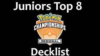 Philadelphia JuniorsTop 8 Decklist!