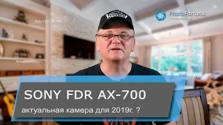 Sony FDR AX 700 actual 4K video camera in 2019?