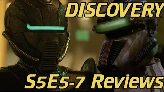 Discovery S5E5-7, Mirrors, Whistlespeak, Erigah Reviews