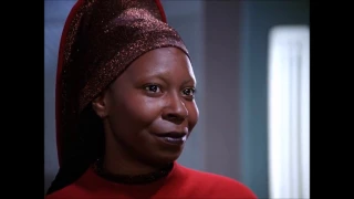 Q vs. Guinan - Star Trek TNG - Whoopi Goldberg