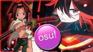 OSU! #1 - Опенинги Kill La Kill & Shaman King (eng/jap) [webcam]