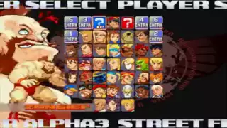PSP Street Fighter Alpha 3 Max Gameplay