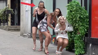 Bushman Prank!! Funniest Reactions With Gorgeous Ladies