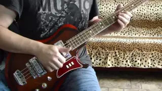 Бас-гитара "Урал". "Ural" Soviet Bass Guitar