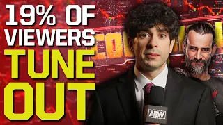 19% Of AEW Viewers TUNE OUT Immediately After CM Punk Firing Announcement | WWE x UFC Merger Update