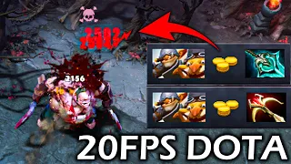 When 20FPS Techies asking for RAMPAGE!! Techies right click