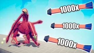 NUCKELAVEE vs 1000x OVERPOWERED UNITS - TABS | Totally Accurate Battle Simulator 2024