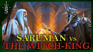 SARUMAN vs THE WITCH-KING OF ANGMAR | Who Would Win? | Middle-Earth Lore