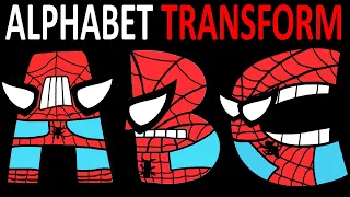 Alphabet Lore But They are Spiderman (A-Z...)