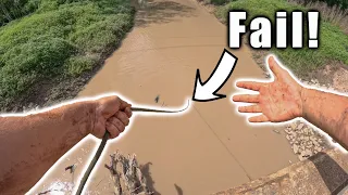 Magnet Fishing Gone Wrong - My Biggest Magnet Fishing Fail Yet!