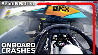 Formula Car Onboard Crashes #19 | BeamNG.drive | F1 MOD