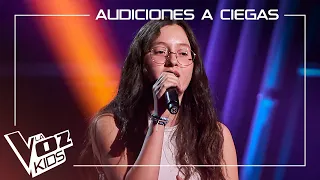 Estefanía Fernández - Dernière danse | Blind auditions | The Voice Kids Spain 2024