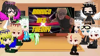 OFA users and AFO react to “Bakugou is the Second OFA user” // AU details in description!