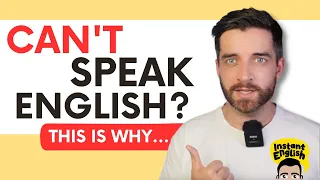 Why you understand English but CAN'T speak FLUENTLY 🤔