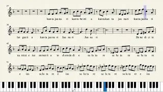 Cantate Domino - Soprano1