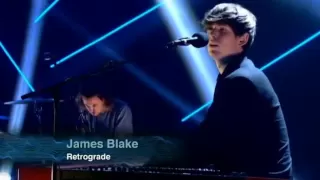 James Blake - Retrograde (LIVE Mercury Prize 2013 Albums of the Year Launch)