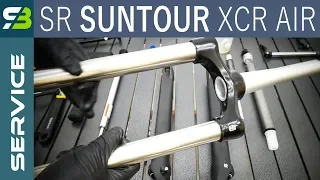 Finally! SR Suntour XCR Air LOR Suspension Fork Service. FULL Overhaul.