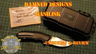 Damned Designs Basilisk EDC Flipper - Unboxing & Review