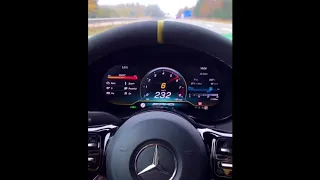 Mercedes AMG GT-R Autobahn Acceleration