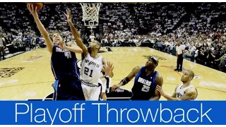 Dirk Nowitzki vs Tim Duncan Full Highlights 2006 WCSF Gm 7 - 78 pts combined