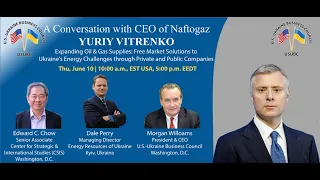 A CONVERSATION WITH THE CEO OF NAFTOGAZ  YURIY VITRENKO