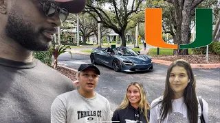 Asking University of Miami Students What's Their Plans When They Graduate