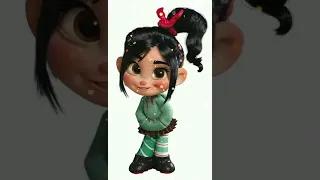 vanellope meets the disney princesses #shorts