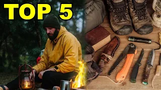 bushcraft francais materiel #1 : TOP 5 des équipements bushcraft pour la survie 2023 !