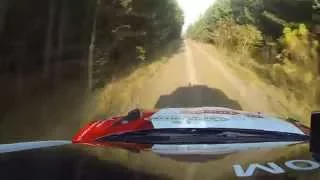 Onboard Matthias Kahle (Skoda Fabia R5) Lausitz Rallye 2015