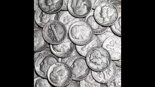 Coin Roll Hunting Dimes!!!