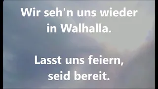 Santiano - Bis in alle Ewigkeit (Walhalla) mit Lyrics