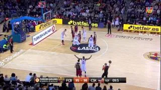 FCB Basket: Doellman vs CSKA by Barça TV