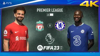 FIFA 23 - Liverpool Vs Chelsea - Premier League 2022/23 at Anfield Full Match | PS5™ [4K60fps]
