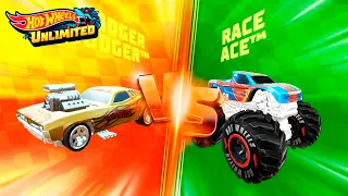 Hot Wheels Unlimited новые машинки гонки ХОТ ВИЛС прохождение игры.