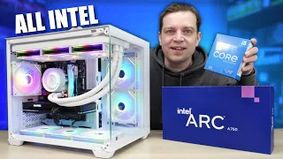 I built an ALL Intel gaming PC and it's pretty awesome!