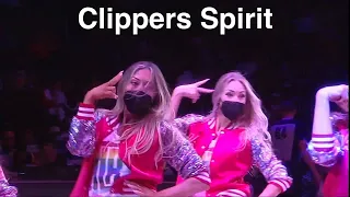 Clippers Spirit (Los Angeles Clippers Dancers) - NBA Dancers - 1/9/2022 dance performance