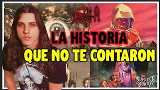 CONOCE la HISTORIA DE DEATH a través de sus LETRAS, PORTADAS Y MÚSICA EL LEGADO DE CHUCK SCHULDINER