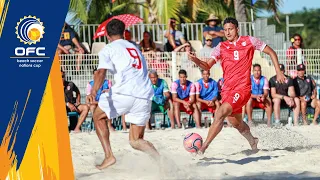 OFC Beach Soccer Nations Cup 2023 | Tahiti v Tonga | Highlights