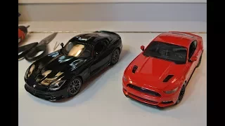 Swapping Wheels on My 1:18 Cars!