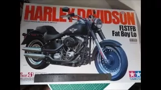 1/6 Tamiya Harley Davidson Fatboy Lo